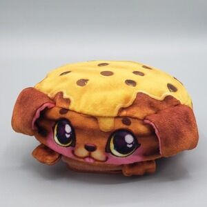 Cookeez Makery Chocolate Chip Pancake Puppy Dog Plush Interactive Toy Tested